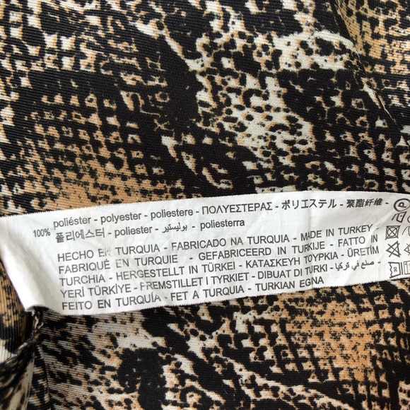Zara Snake-print Blouse - Picture 5 of 11